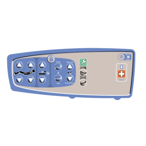 TECLADO COMPATIBLE CON CAMA HILL-ROM MODELO CARE ASSIST ES