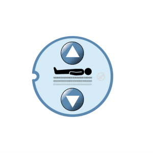 TECLADO COMPATIBLE CON CAMA HILL-ROM MODELO AVANTGUARD LADO DERECHO