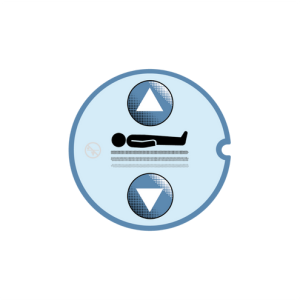 TECLADO COMPATIBLE CON CAMA HILL-ROM MODELO AVANTGUARD LADO IZQUIERDO