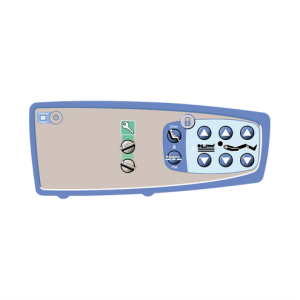 TECLADO COMPATIBLE CON CAMA HILL-ROM MODELO 1000 LADO DERECHO